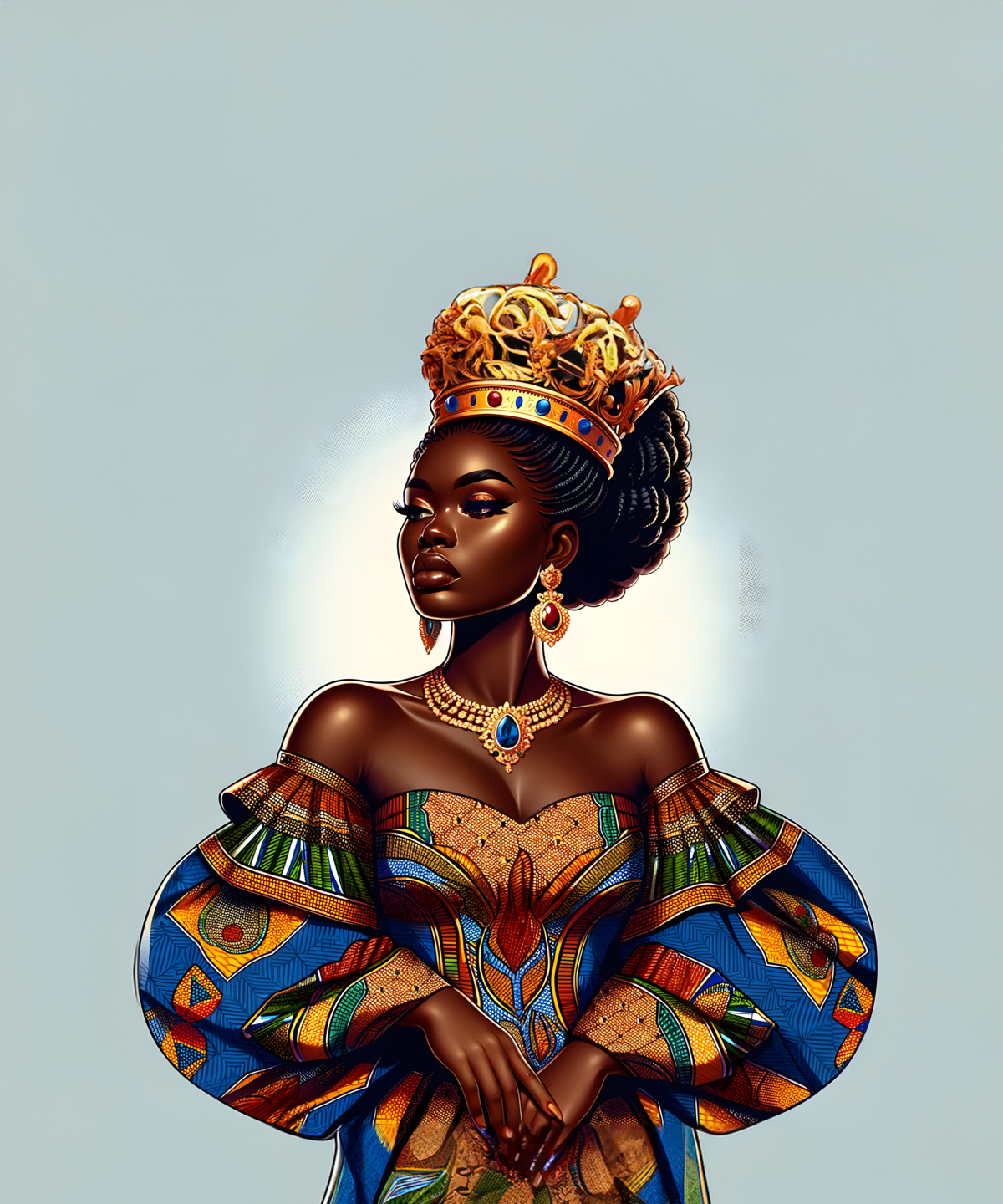 Afrocentric Melanin Queen