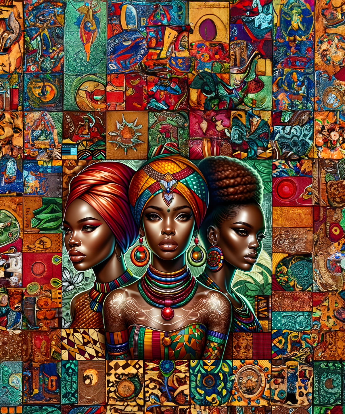 Three Melanin Queens