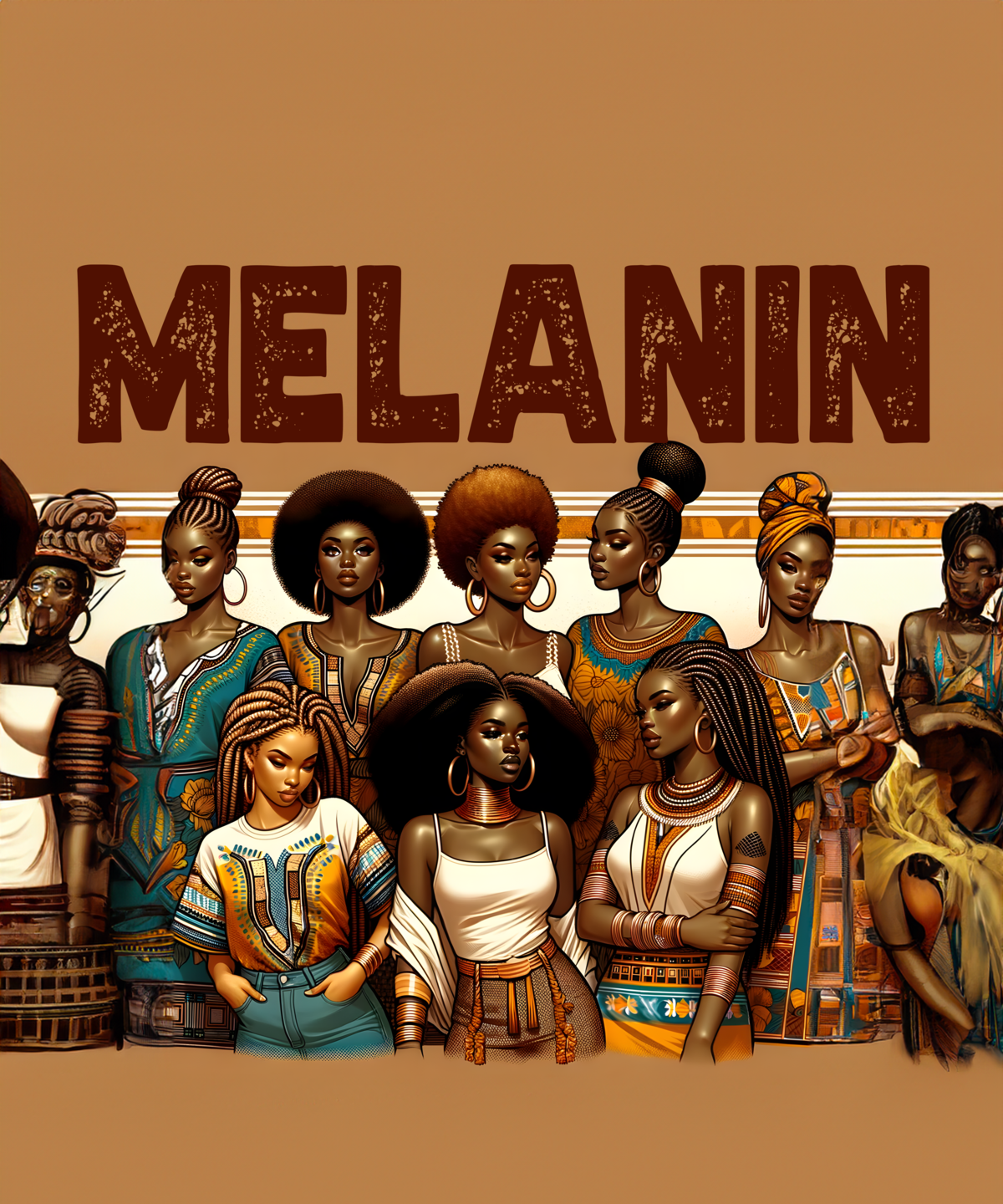 Melanin Sistas Together